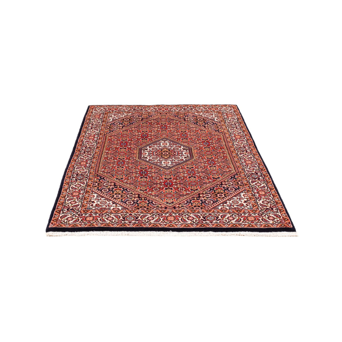 Alfombra persa - Bidjar - 174 x 108 cm - rojo