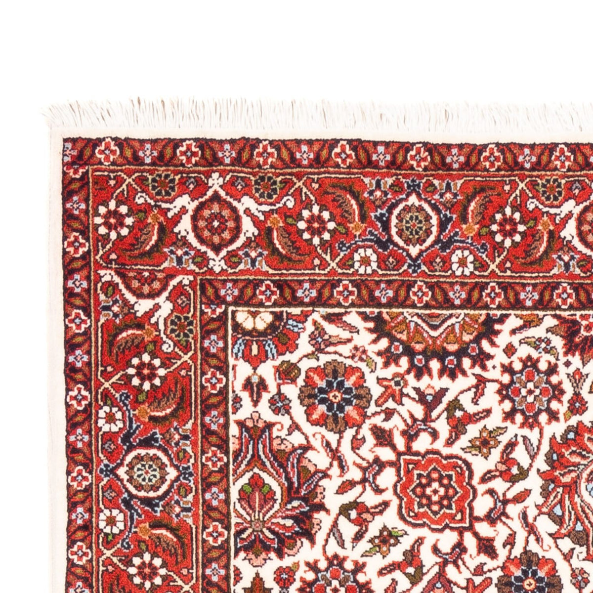 Alfombra persa - Bidjar - 177 x 110 cm - crema