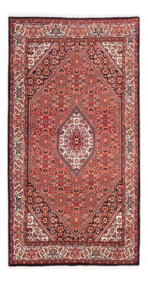 Alfombra persa - Bidjar - 188 x 112 cm - rojo