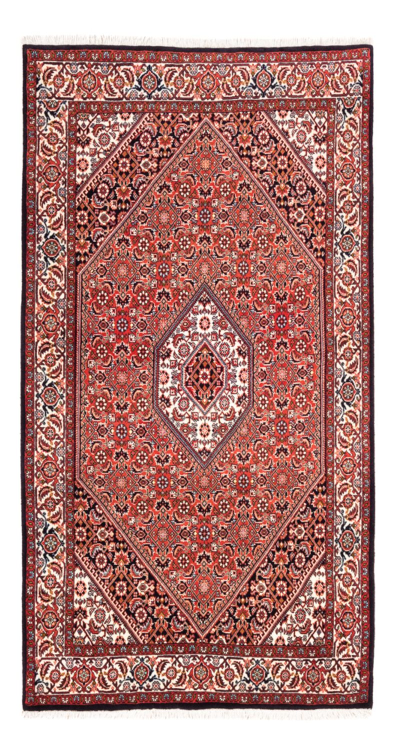 Alfombra persa - Bidjar - 188 x 112 cm - rojo
