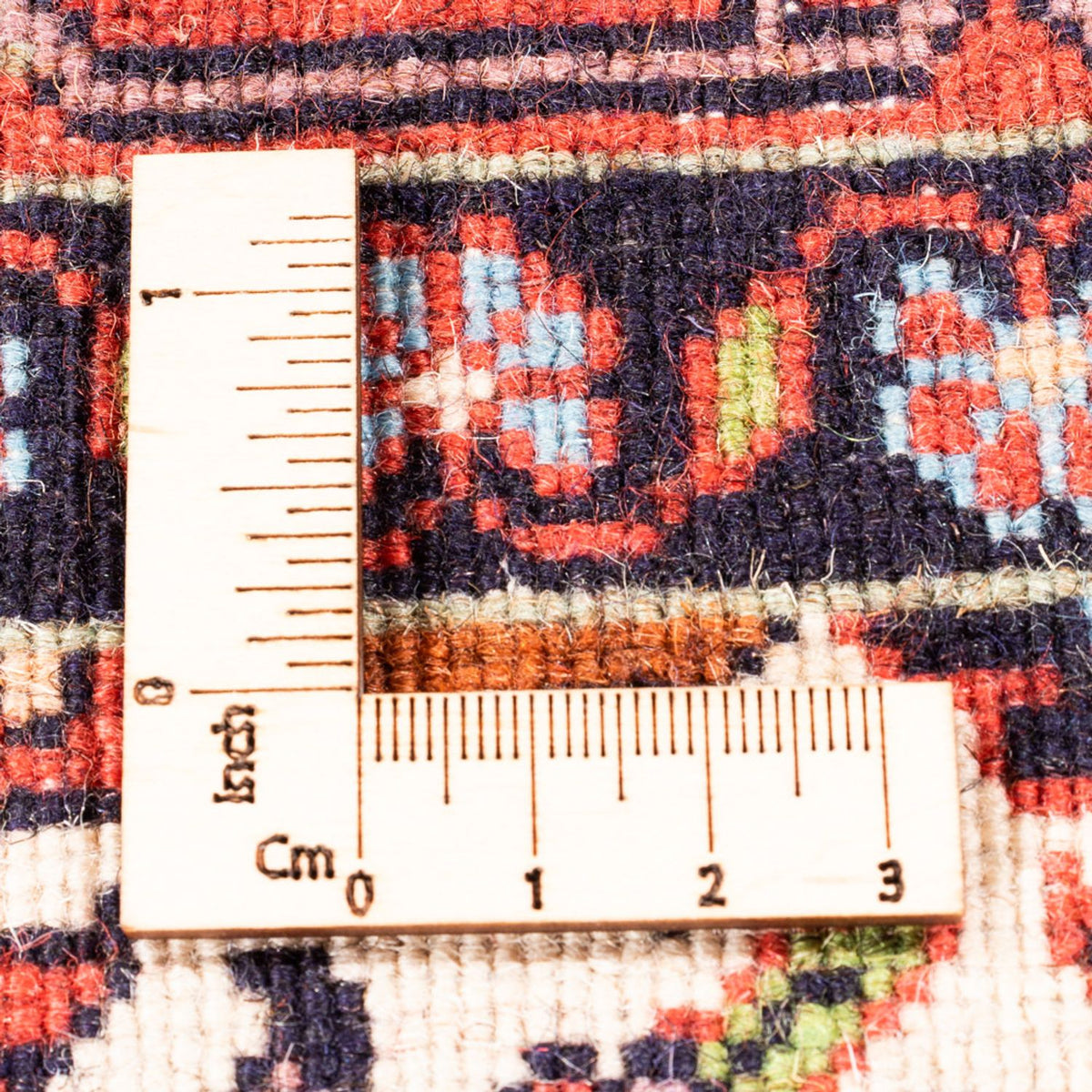 Alfombra persa - Bidjar - 182 x 110 cm - crema