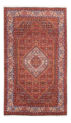 Alfombra persa - Bidjar - 176 x 110 cm - rojo