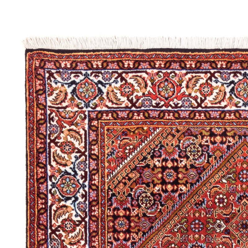 Alfombra persa - Bidjar - 176 x 110 cm - rojo