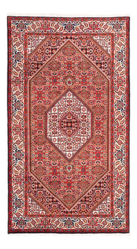 Alfombra persa - Bidjar - 183 x 110 cm - rojo