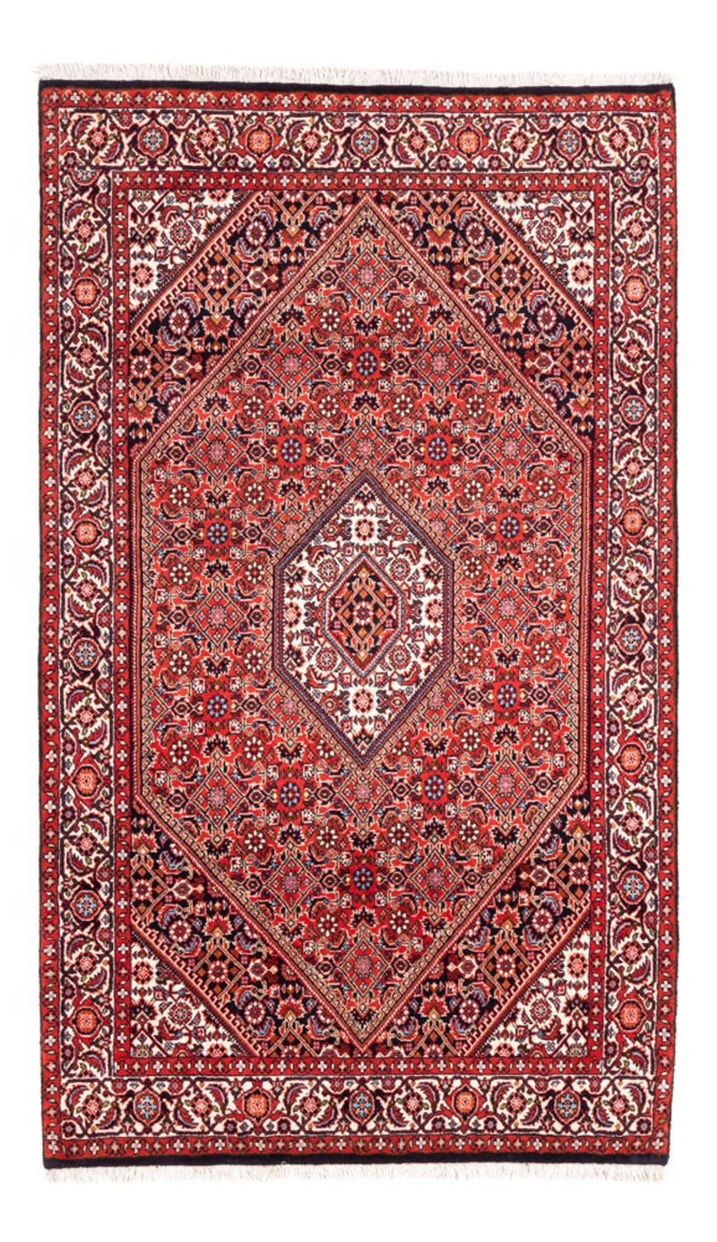 Alfombra persa - Bidjar - 180 x 108 cm - rojo