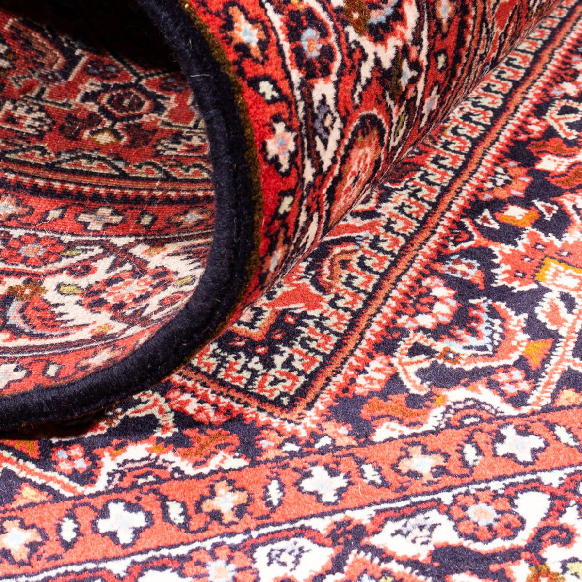 Alfombra persa - Bidjar - 180 x 108 cm - rojo