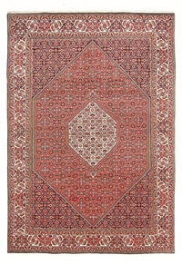 Alfombra persa - Bidjar - 291 x 194 cm - rojo