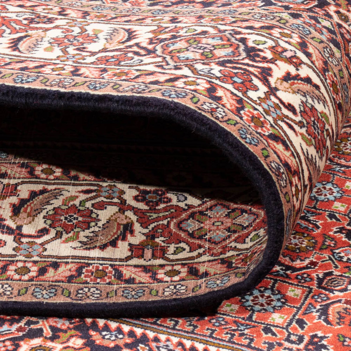 Alfombra persa - Bidjar - 291 x 194 cm - rojo