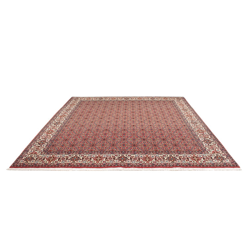Alfombra persa - Bidjar - 296 x 248 cm - rojo oscuro