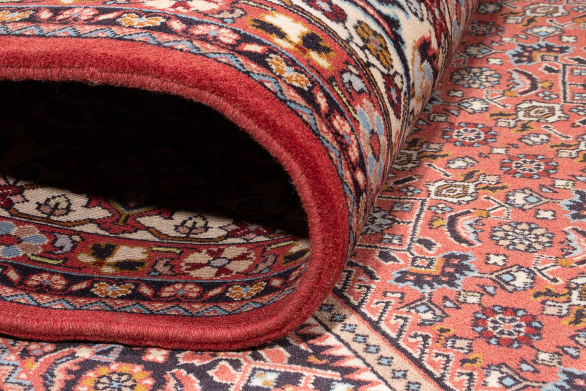 Alfombra persa - Bidjar - 337 x 250 cm - rojo oscuro