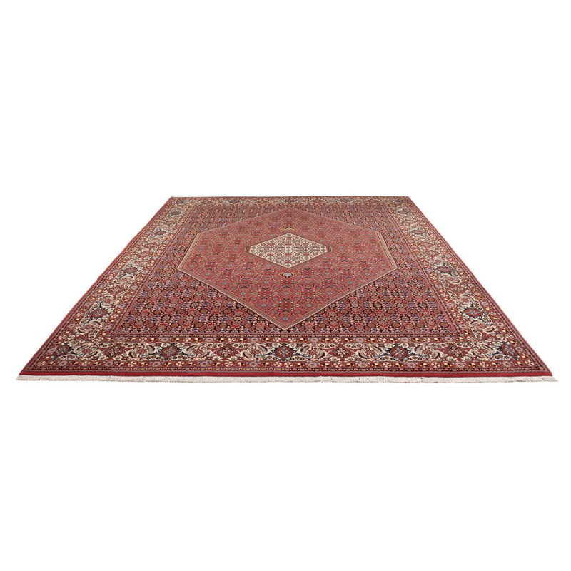 Alfombra persa - Bidjar - 337 x 250 cm - rojo oscuro