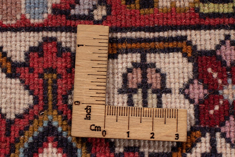 Alfombra persa - Bidjar - 337 x 250 cm - rojo oscuro