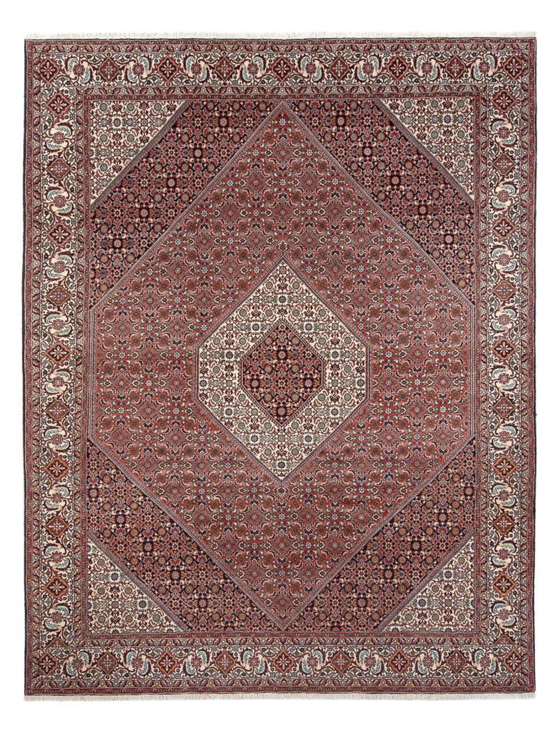 Alfombra persa - Bidjar - 344 x 247 cm - óxido