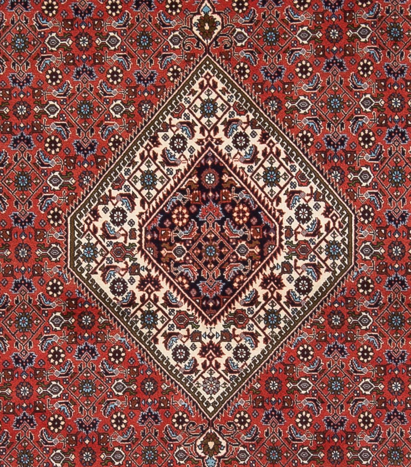 Alfombra persa - Bidjar - 290 x 243 cm - óxido