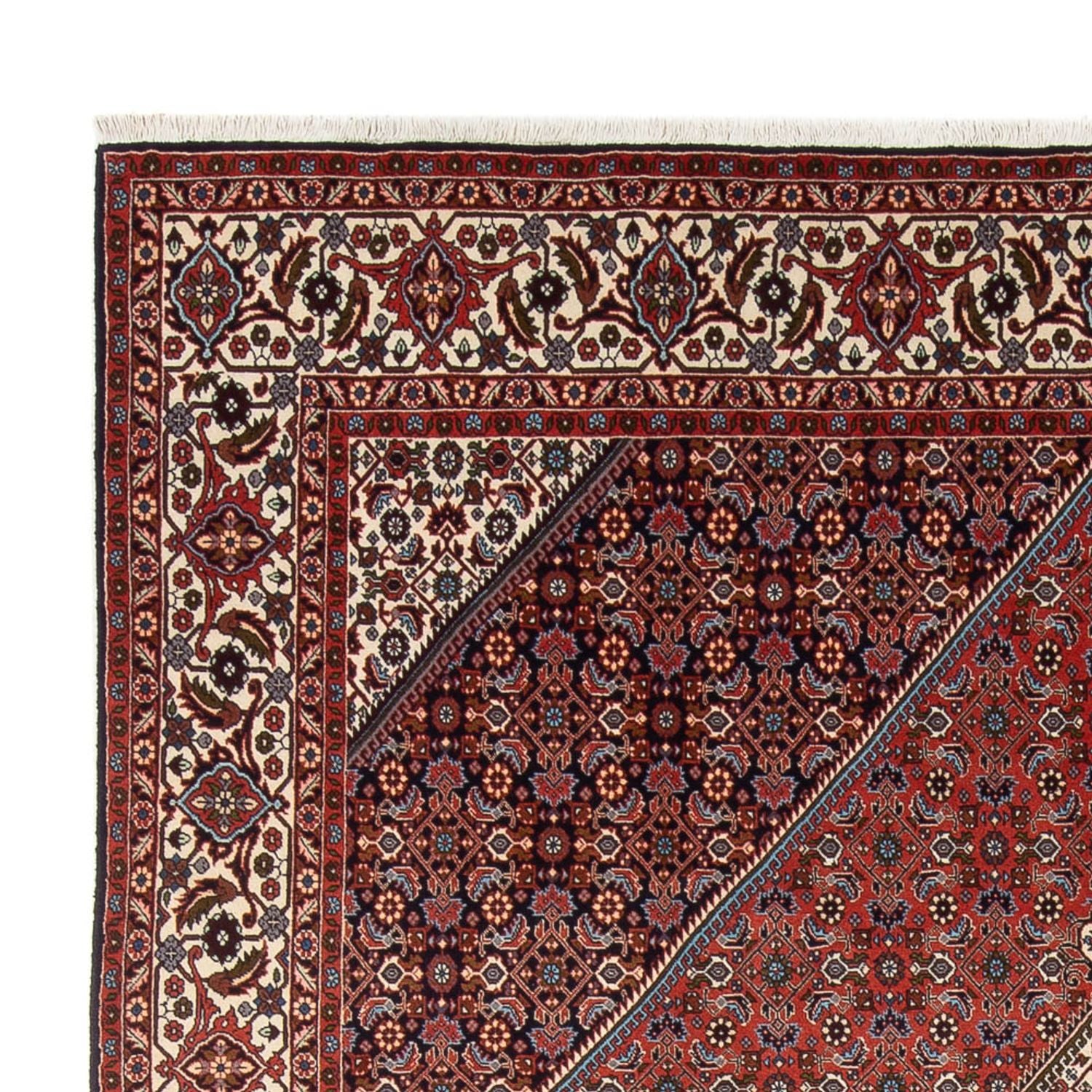 Alfombra persa - Bidjar - 290 x 243 cm - óxido