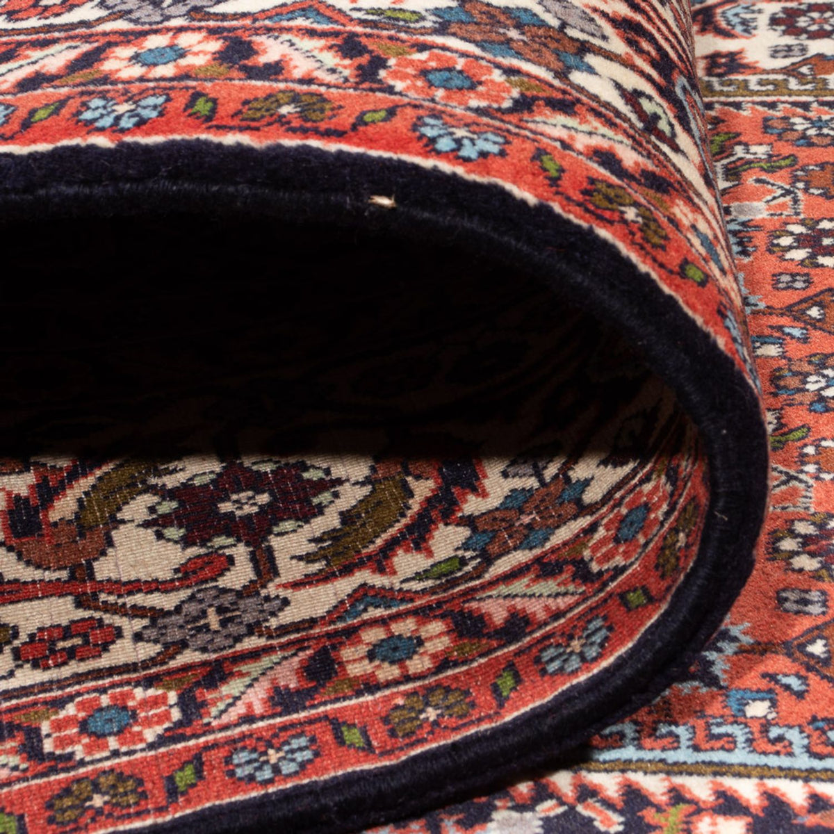 Alfombra persa - Bidjar - 290 x 243 cm - óxido