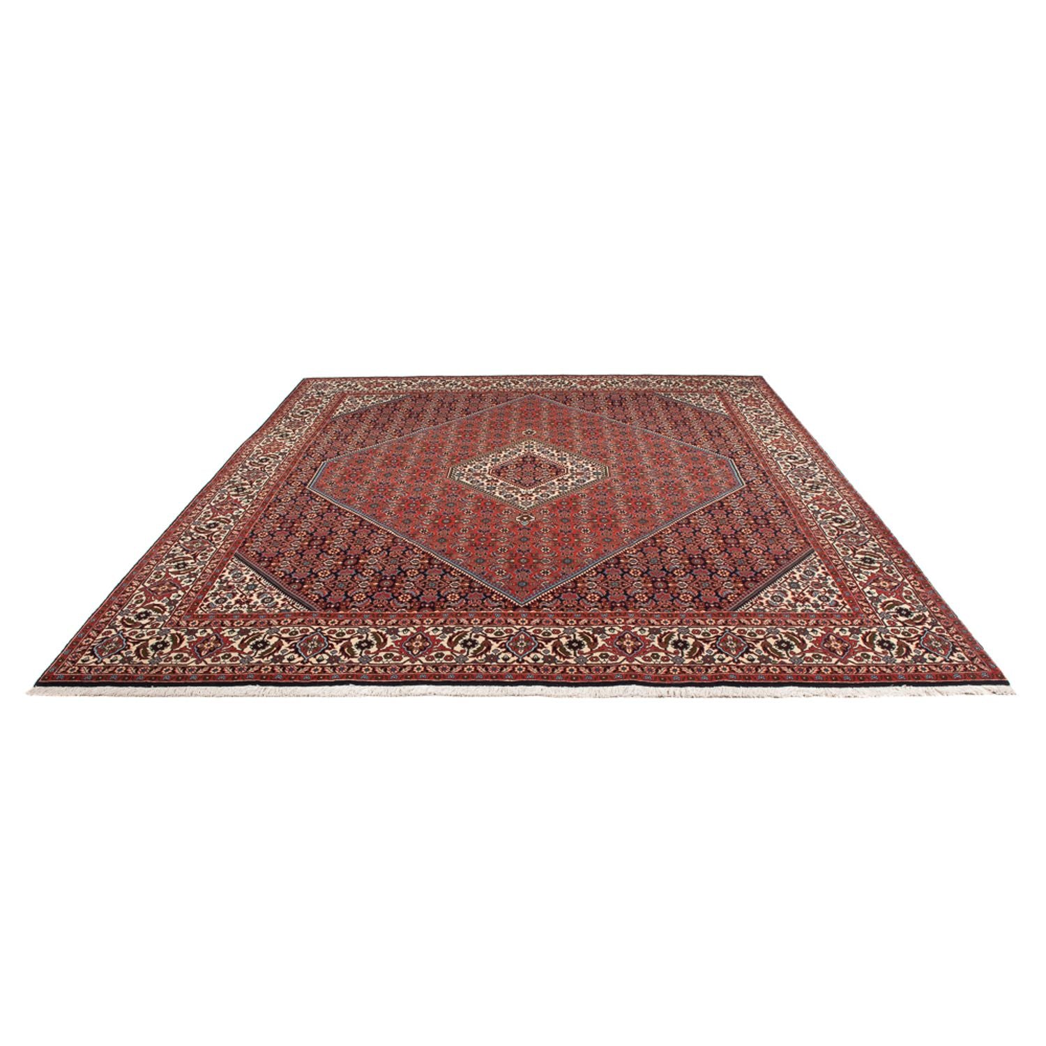 Alfombra persa - Bidjar - 290 x 243 cm - óxido
