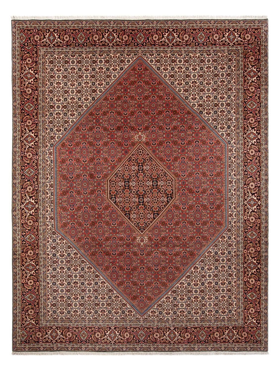 Alfombra persa - Bidjar - 344 x 250 cm - óxido