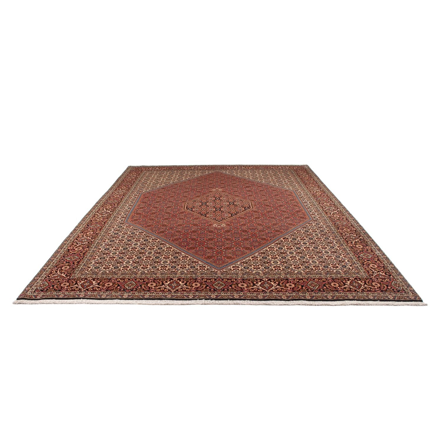 Alfombra persa - Bidjar - 344 x 250 cm - óxido