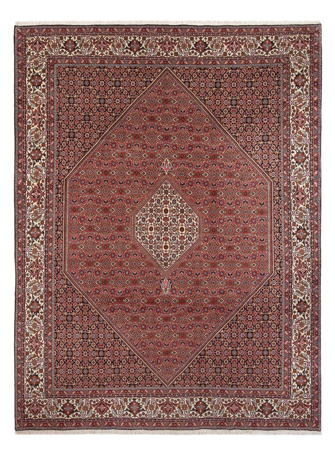 Alfombra persa - Bidjar - 343 x 247 cm - óxido