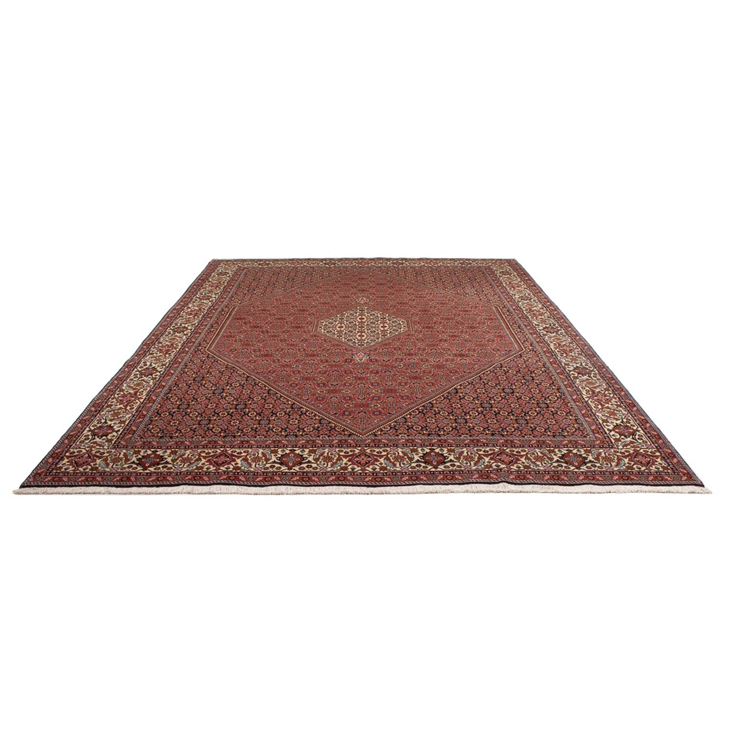 Alfombra persa - Bidjar - 343 x 247 cm - óxido