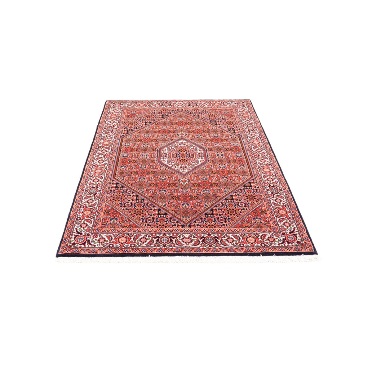 Alfombra persa - Bidjar - 173 x 110 cm - rojo