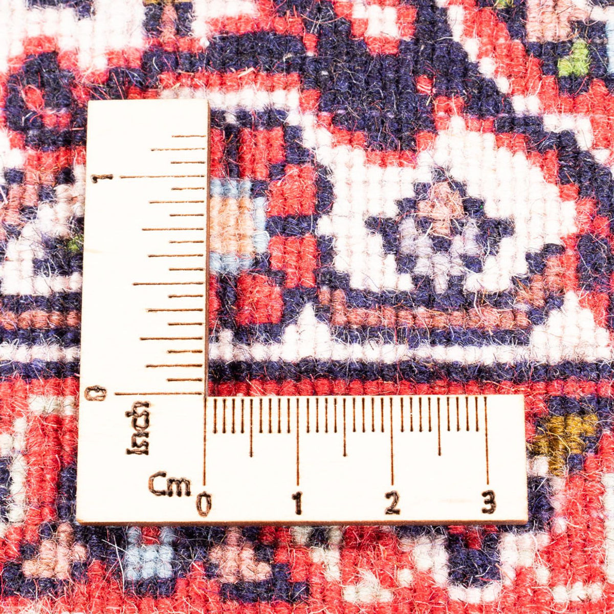 Alfombra persa - Bidjar - 173 x 110 cm - rojo