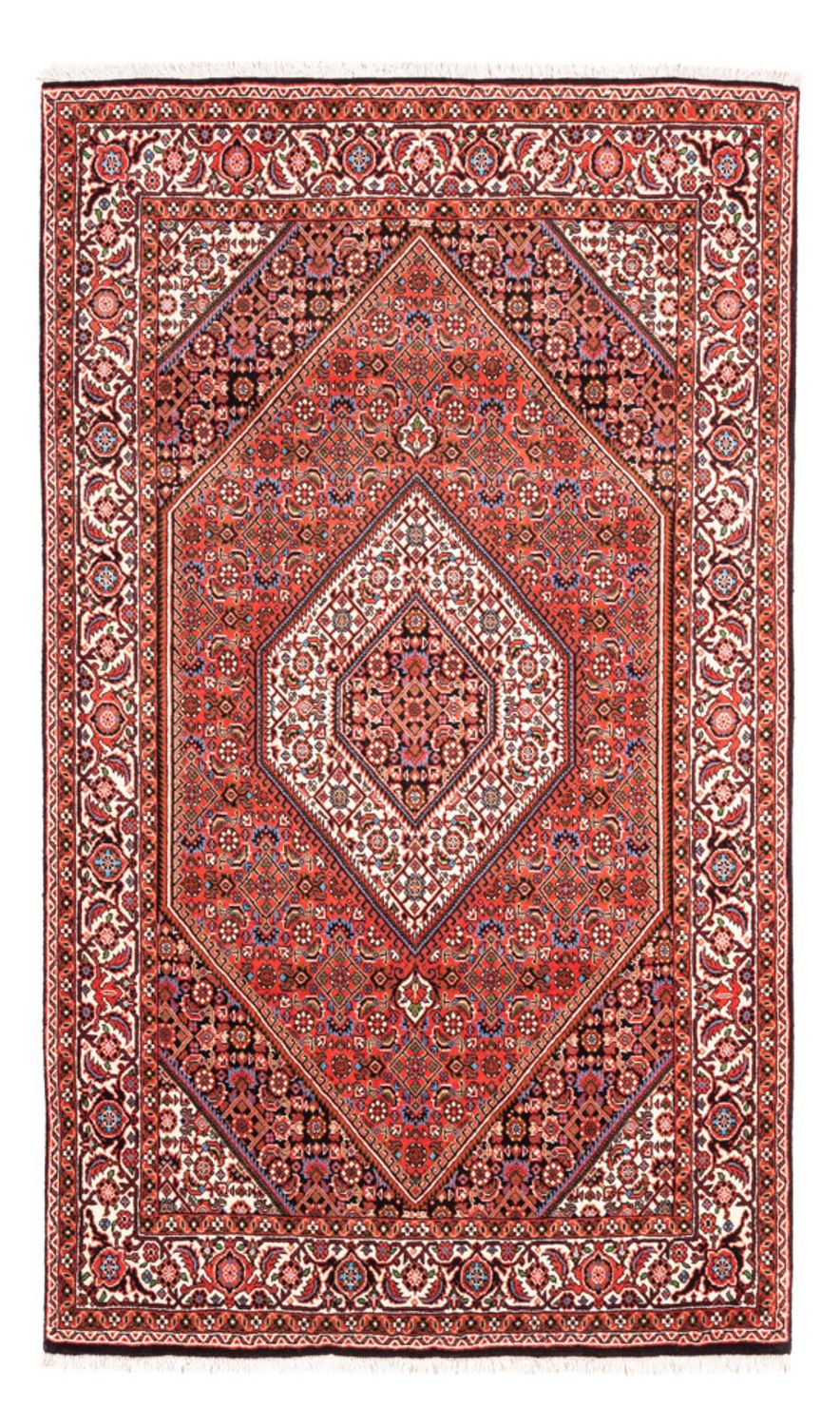 Alfombra persa - Bidjar - 186 x 112 cm - rojo