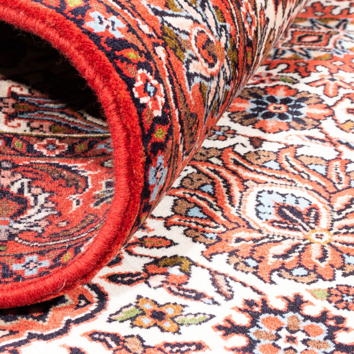 Alfombra persa - Bidjar - 172 x 108 cm - crema