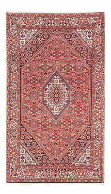 Alfombra persa - Bidjar - 177 x 106 cm - rojo