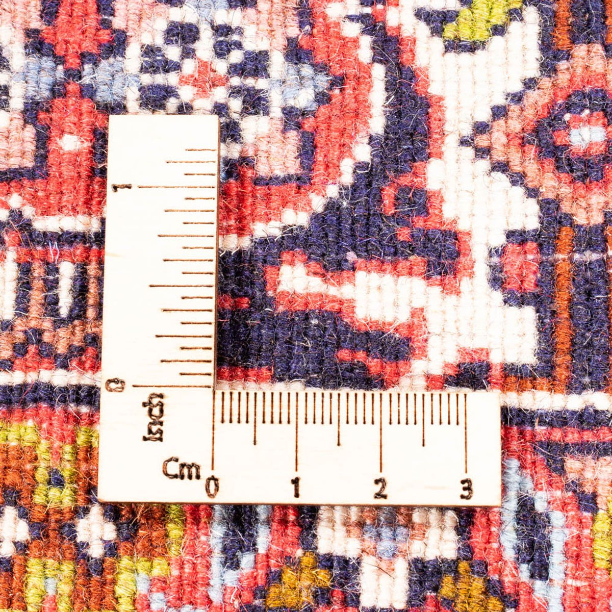 Alfombra persa - Bidjar - 177 x 106 cm - rojo