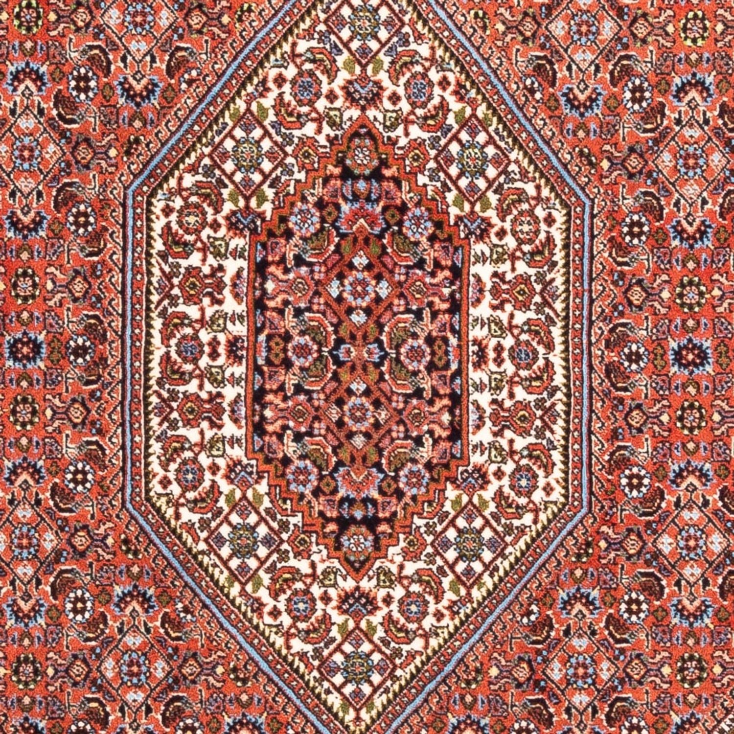 Alfombra persa - Bidjar - 170 x 108 cm - rojo