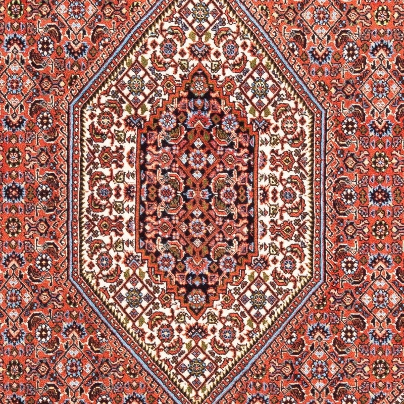 Alfombra persa - Bidjar - 170 x 108 cm - rojo