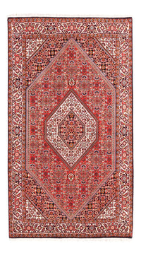 Alfombra persa - Bidjar - 180 x 110 cm - rojo