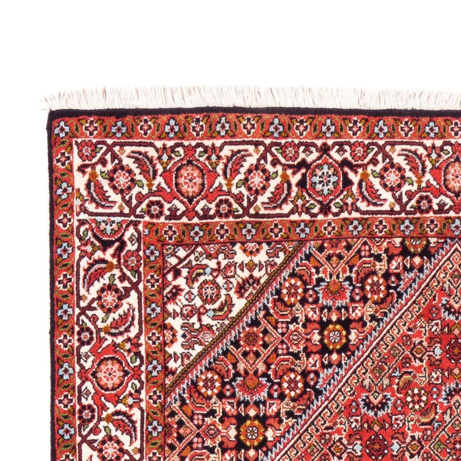 Alfombra persa - Bidjar - 180 x 110 cm - rojo