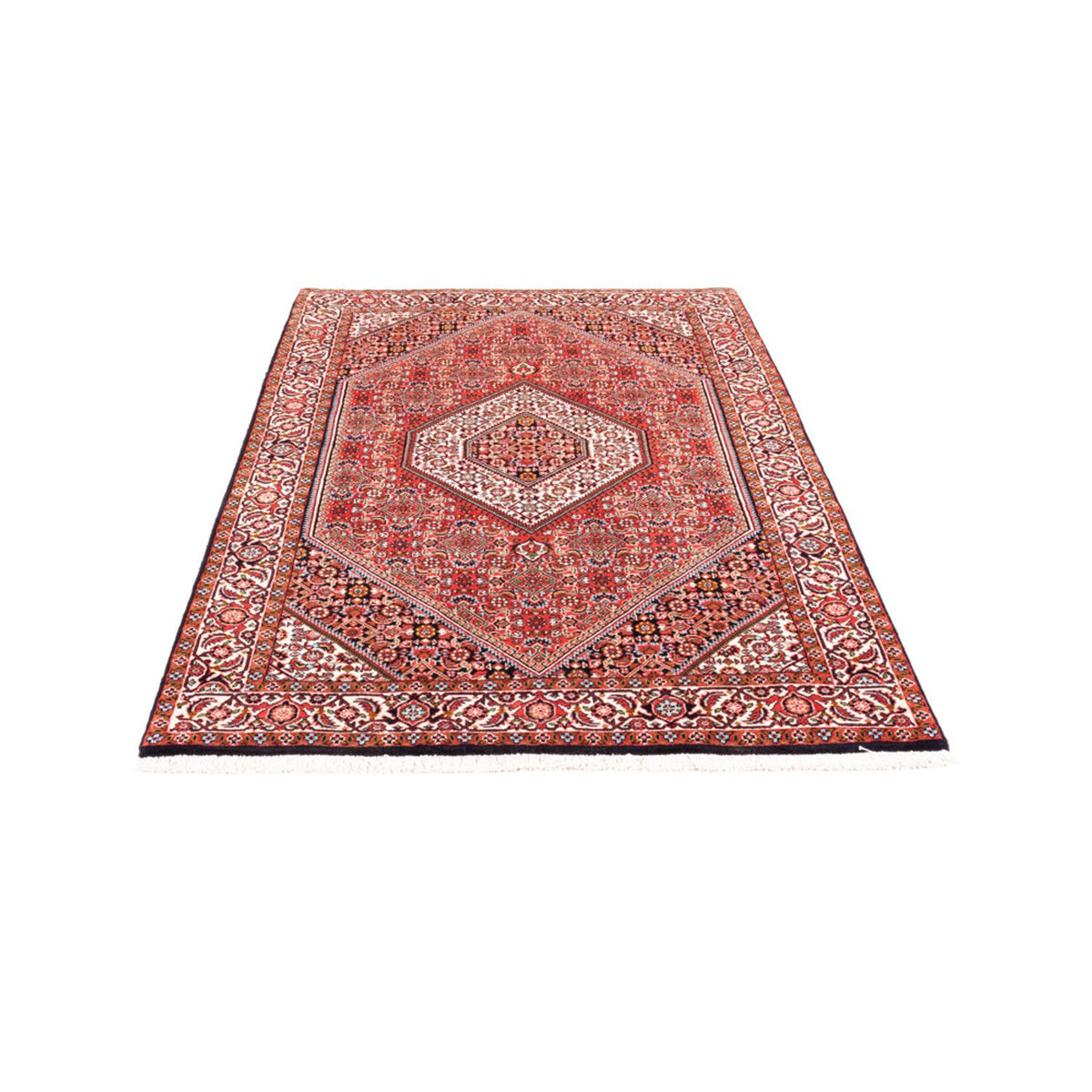 Alfombra persa - Bidjar - 180 x 110 cm - rojo