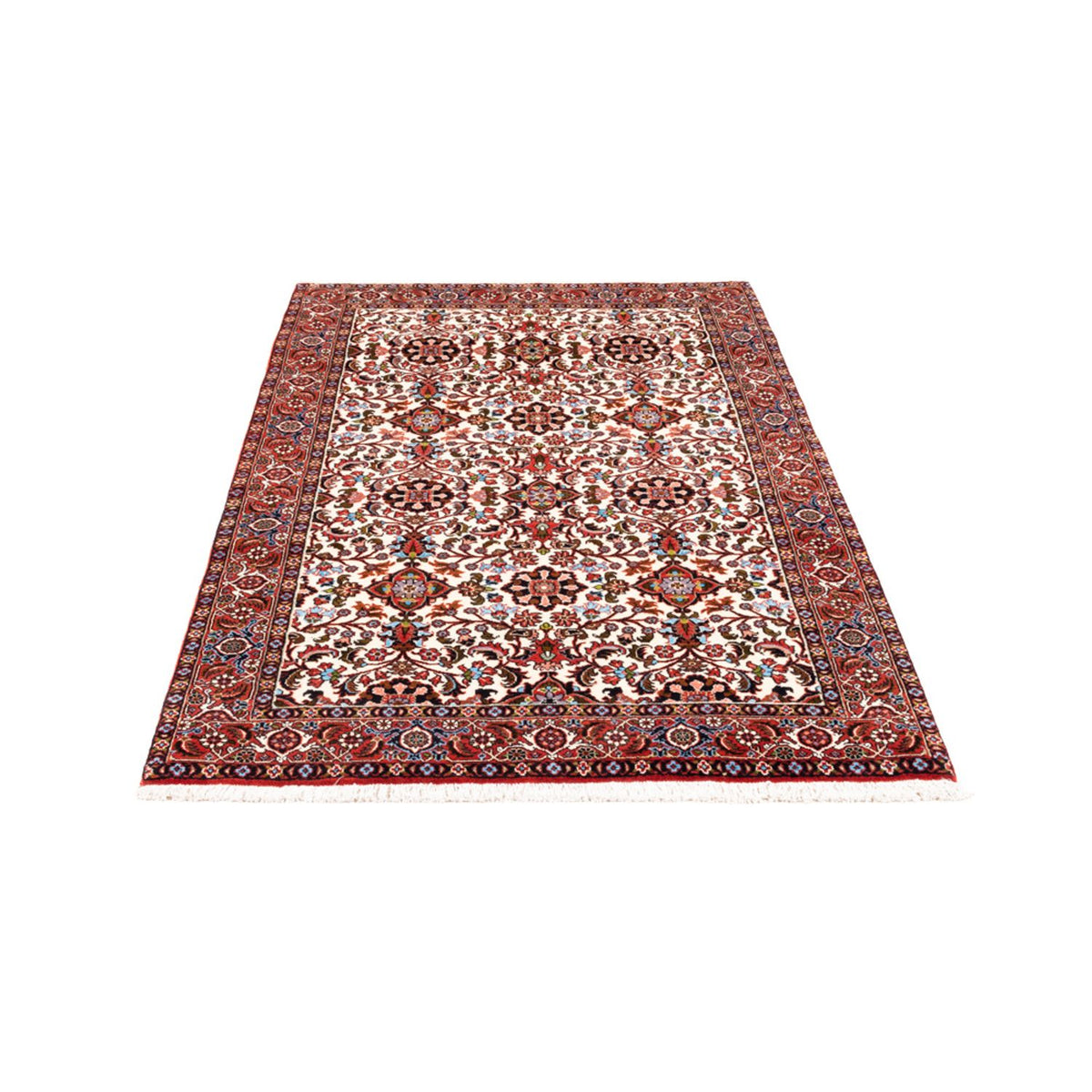 Alfombra persa - Bidjar - 182 x 109 cm - crema