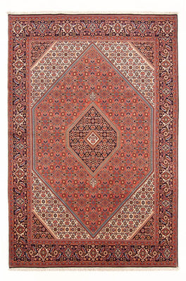 Alfombra persa - Bidjar - 300 x 200 cm - rojo
