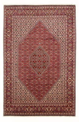 Alfombra persa - Bidjar - 301 x 200 cm - rojo