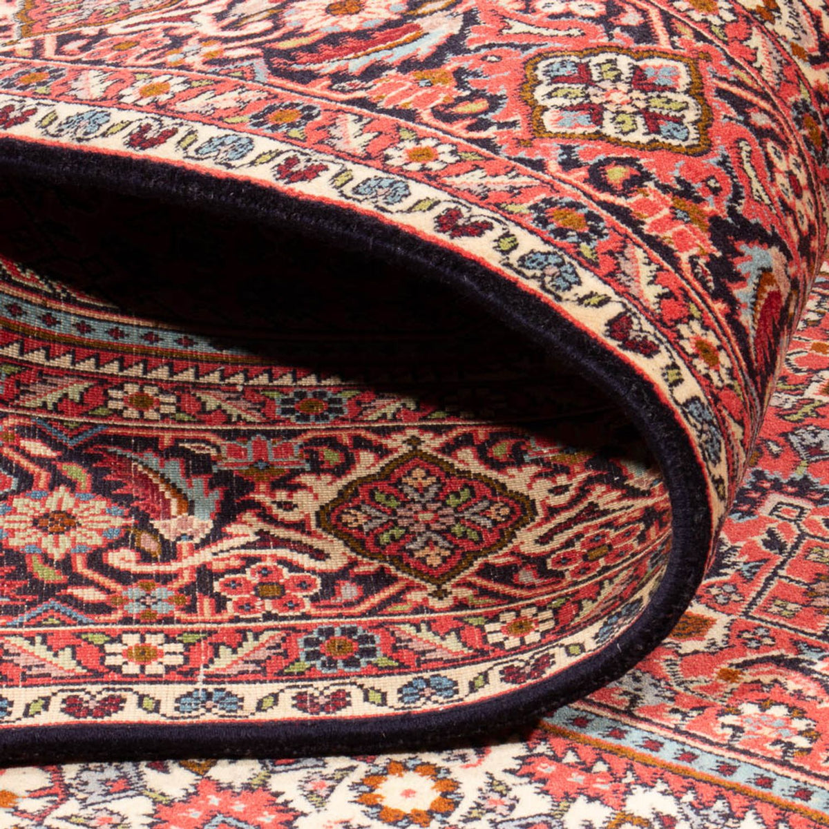 Alfombra persa - Bidjar - 260 x 200 cm - rojo