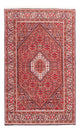 Alfombra persa - Bidjar - 170 x 110 cm - rojo