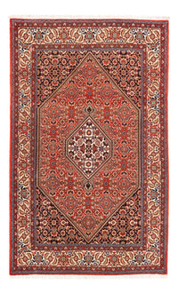 Alfombra persa - Bidjar - 169 x 113 cm - rojo