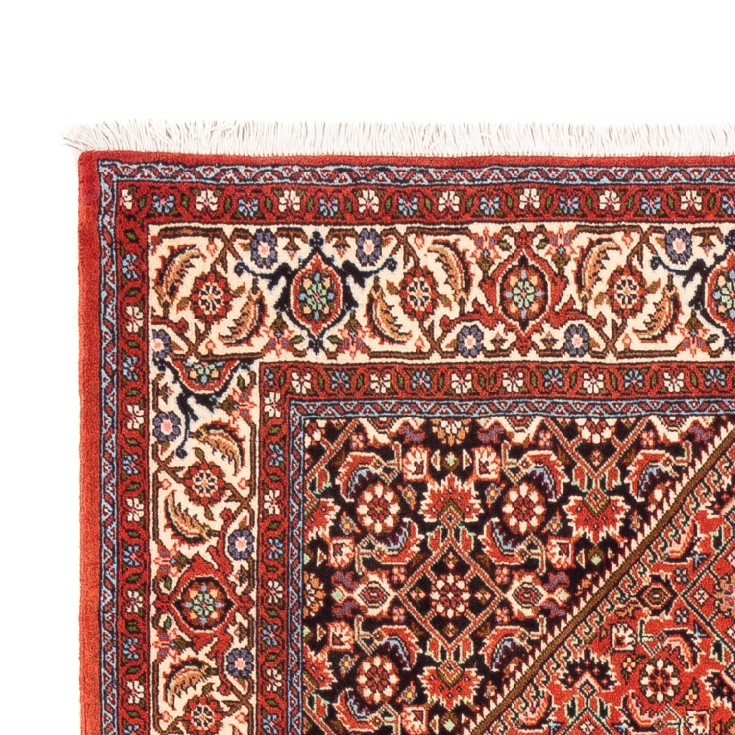 Alfombra persa - Bidjar - 169 x 113 cm - rojo