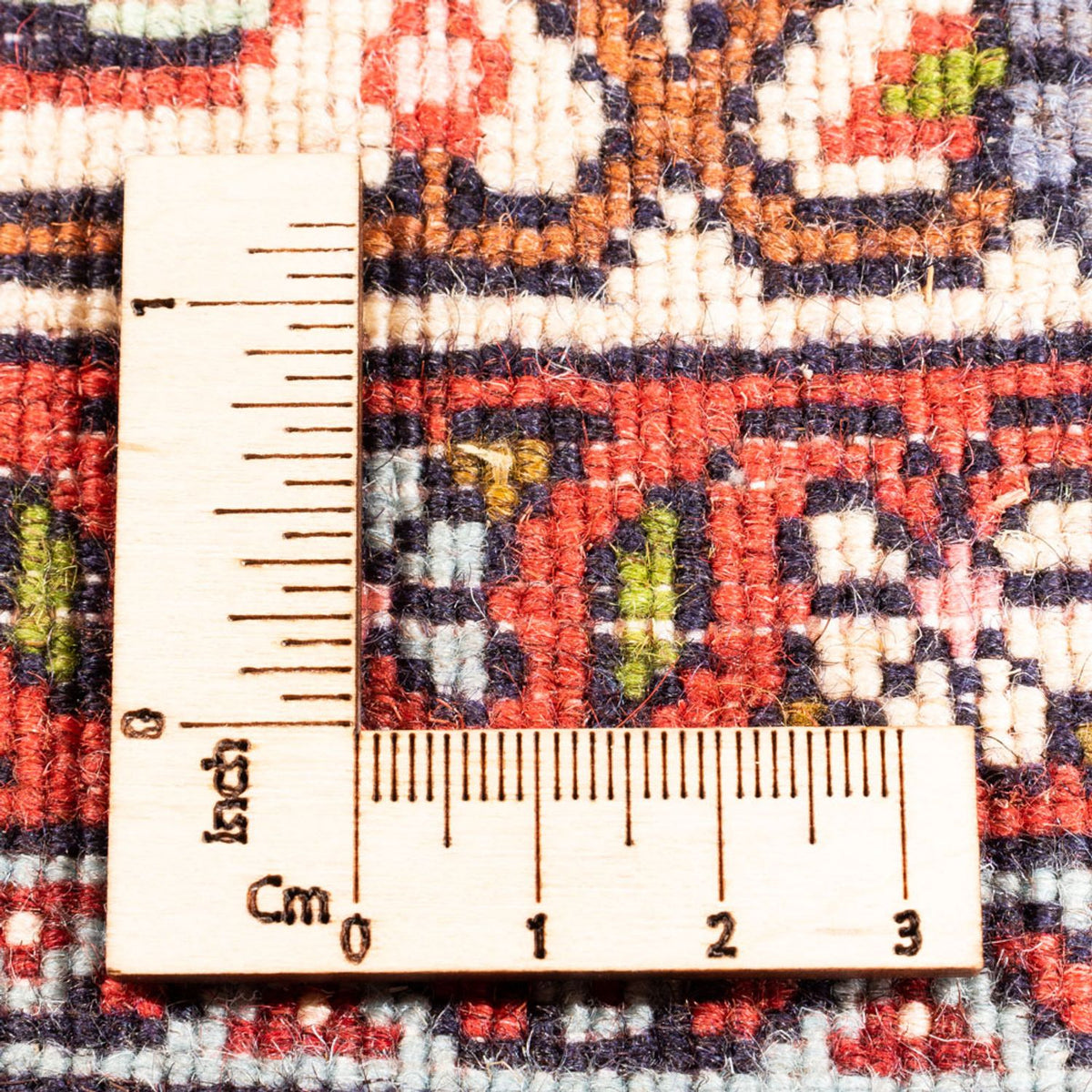 Alfombra persa - Bidjar - 169 x 113 cm - rojo