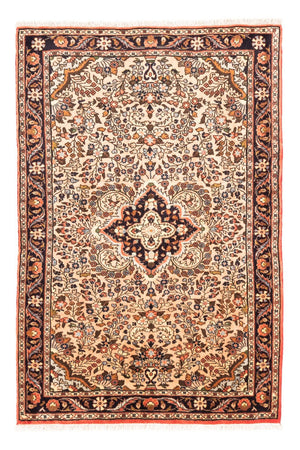 Alfombra persa - Bidjar - 147 x 100 cm - beige claro