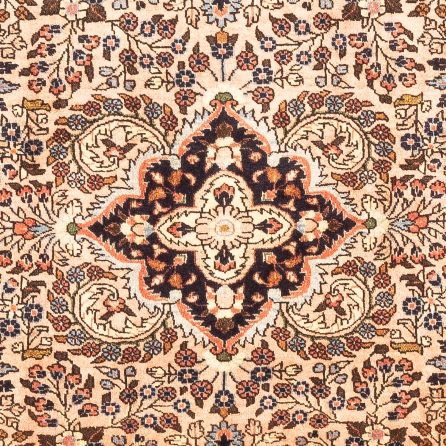 Alfombra persa - Bidjar - 147 x 100 cm - beige claro