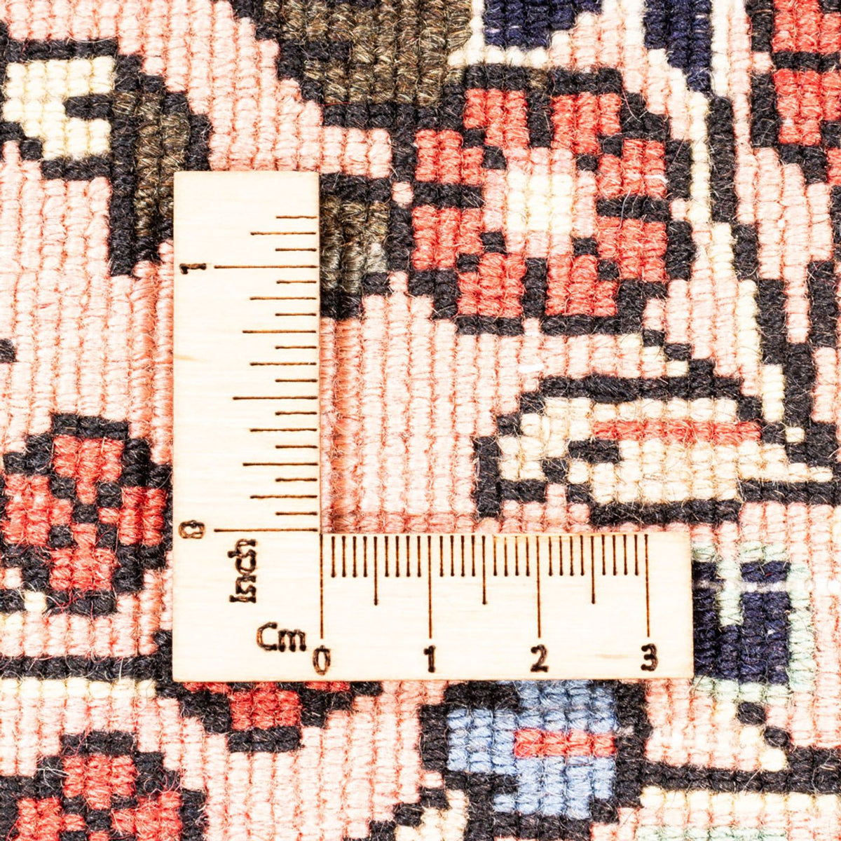 Alfombra persa - Bidjar - 147 x 100 cm - beige claro