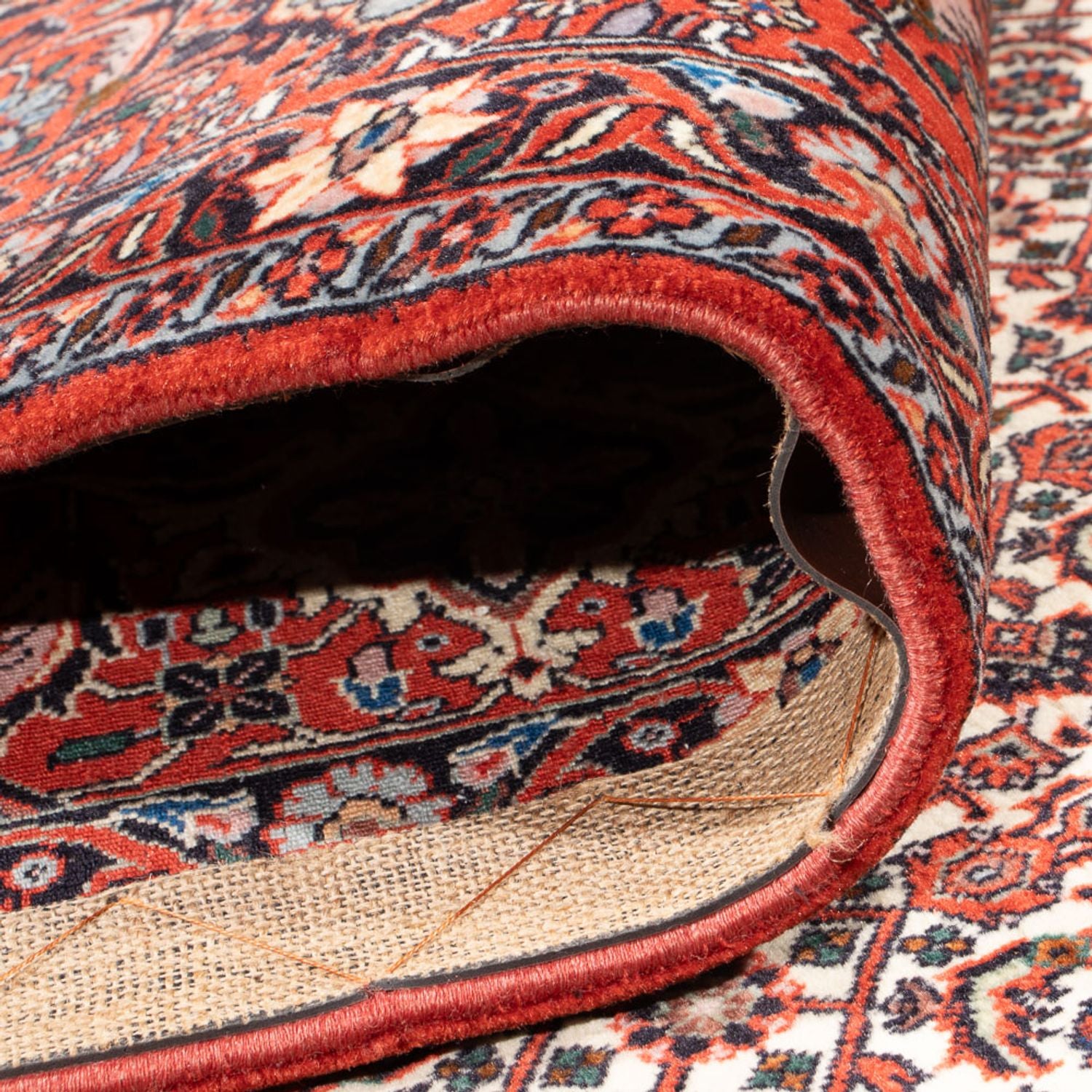Alfombra persa - Bidjar - 343 x 260 cm - crema
