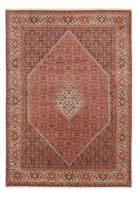 Alfombra persa - Bidjar - 293 x 197 cm - rojo