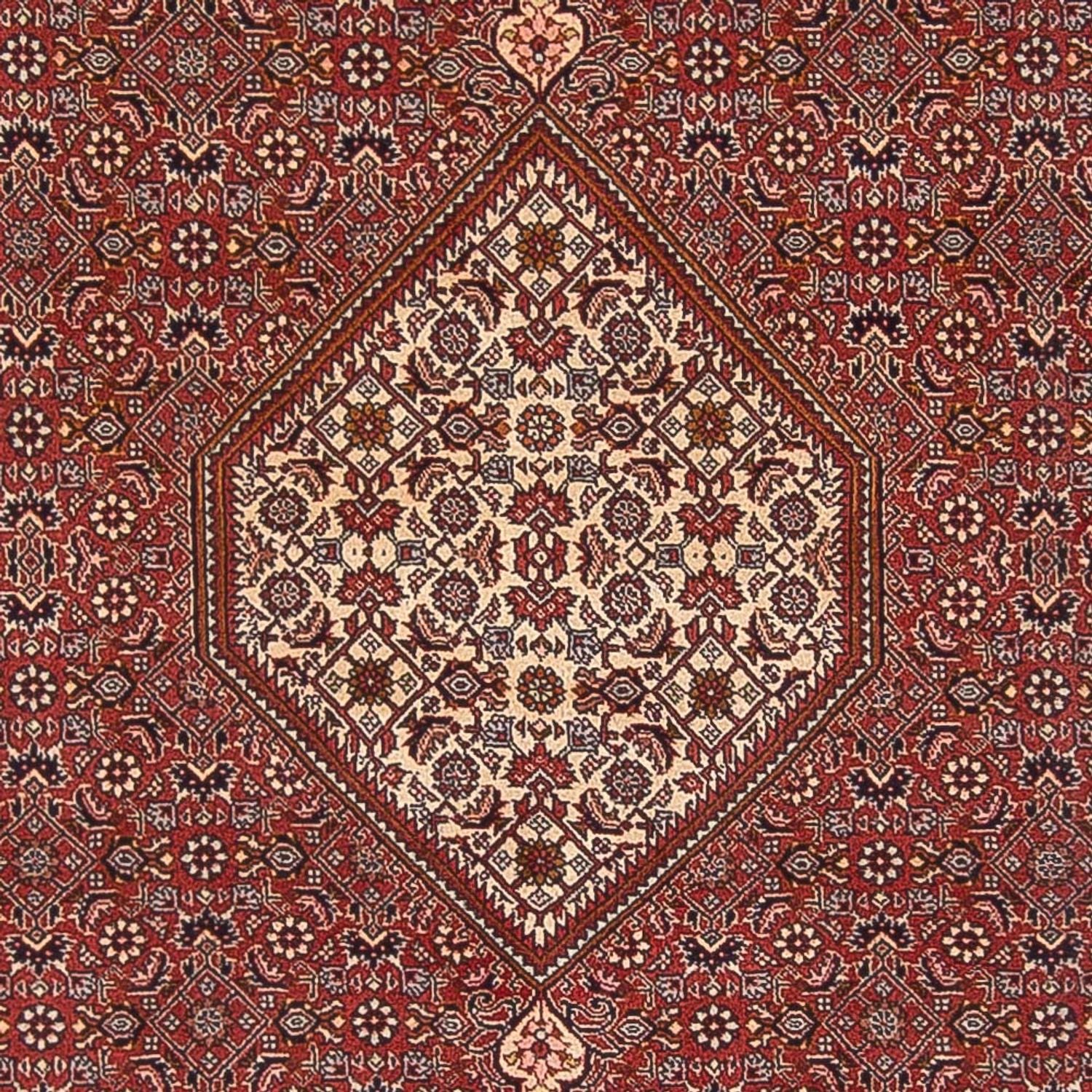 Alfombra persa - Bidjar - 291 x 197 cm - rojo